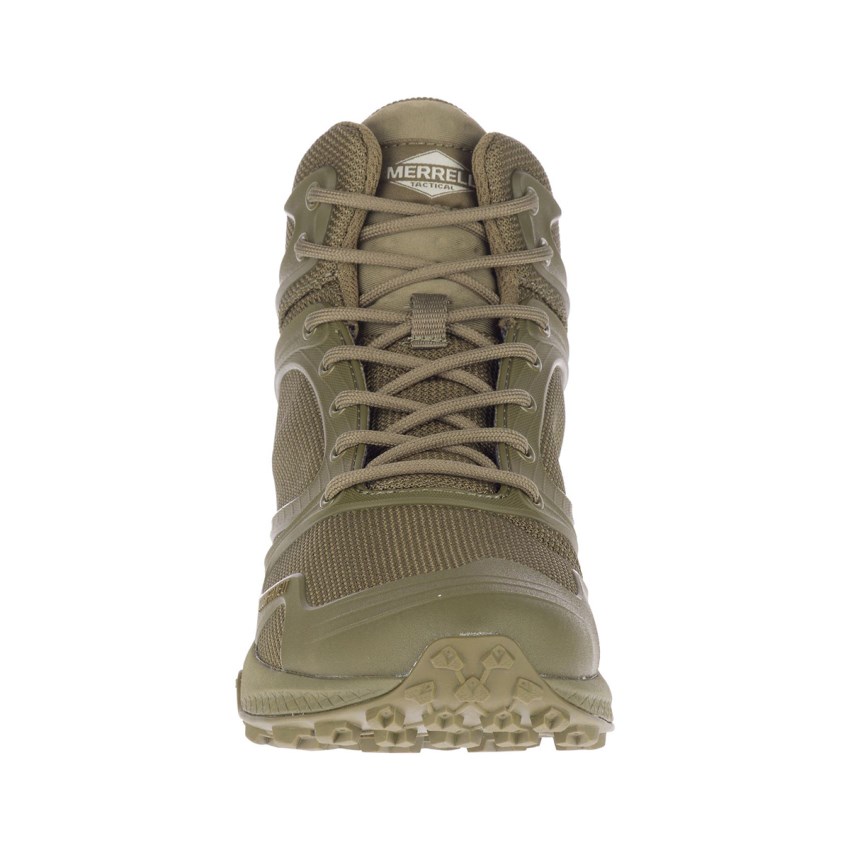 Bottes de Securite Merrell Breacher Tactical Vert Olive Homme | M.M.XLYF